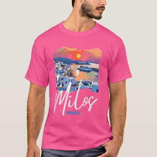 Camiseta Grecia Milos Pintando un recuerdo Grecia Milos