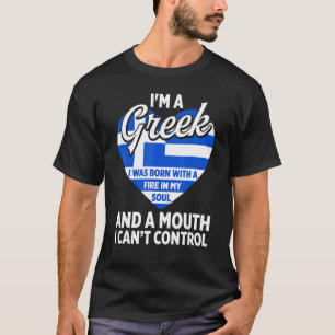Camiseta Grecia: Orgullosas raíces griegas aman Grecia Vis