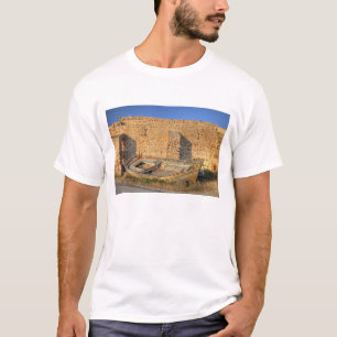 Camiseta Grecia, Santorini, Oia. Viejo barco pesquero en se
