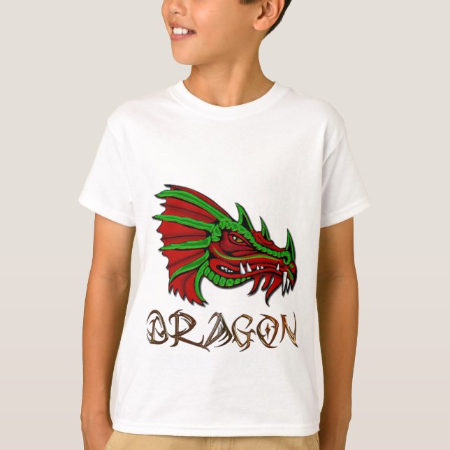 Camiseta Grecken the Mystical Dragon Fantasy Art (Anverso)