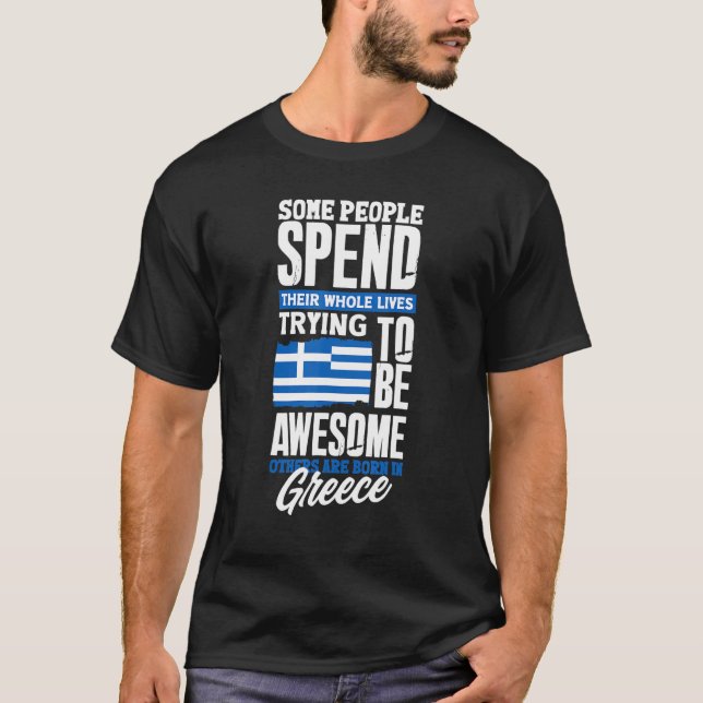 Camiseta Greece Greek Greece Flag   Quote (Anverso)