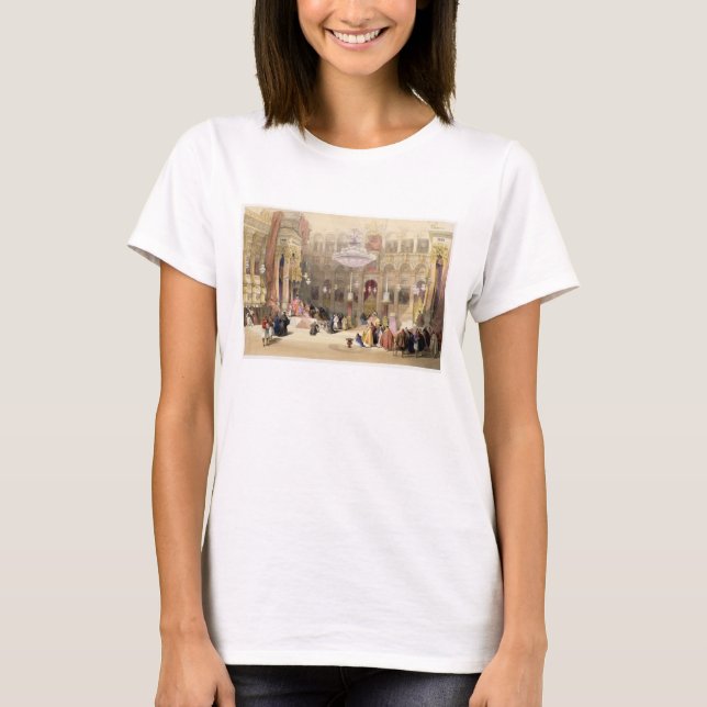 Camiseta Greek Church of the Holy Sepulchre, Jerusalem, Apr (Anverso)