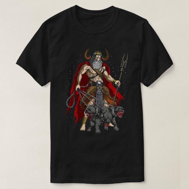 Camiseta Greek God Hades Ancient Greek Mythology Greece His (Diseño del anverso)