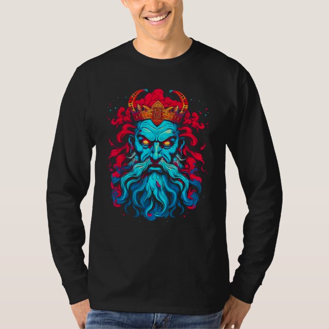 Camiseta Greek Mythology God of Death Hades (Anverso)