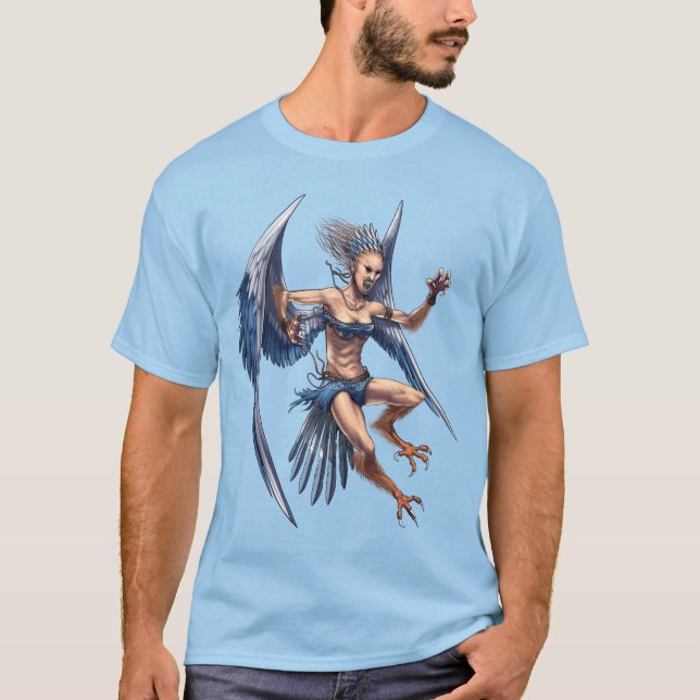 Camiseta Greek Mythology Harpy (Anverso)