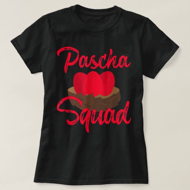 Camiseta Greek Orthodox Easter - Pascha Squad Girls (Diseño del anverso)