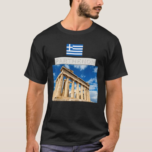 Camiseta Greek Parthenon Greece (Anverso)