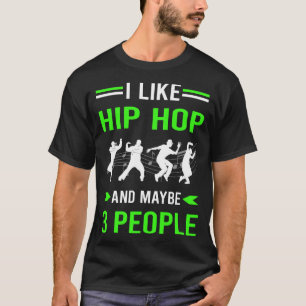 Camiseta Green 3 People Hip Hop Hiphop