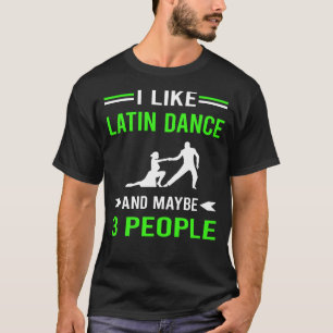 Camiseta Green 3 People Latin Dance
