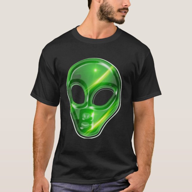 Camiseta Green alien (Anverso)
