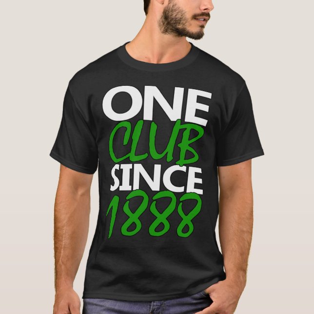 Camiseta Green and White Glasgow Since 1888 (Anverso)