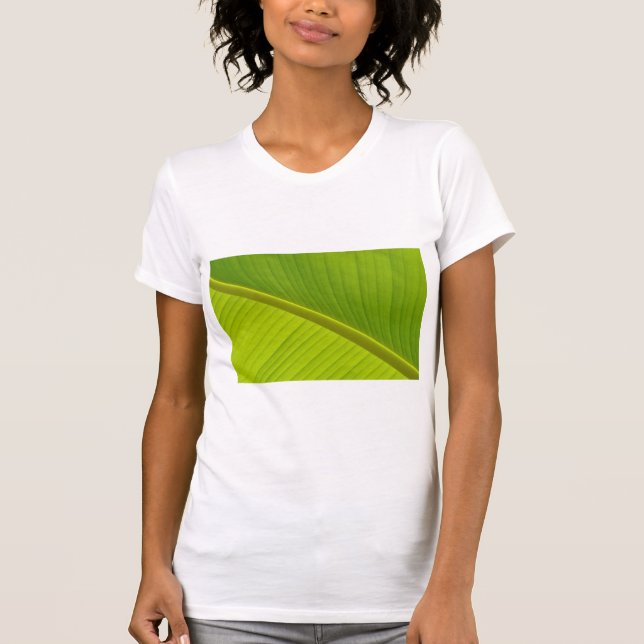 Camiseta Green banana leaf (Anverso)