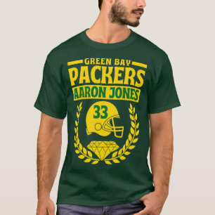 Camiseta Green Bay Packers Aaron Jones 33 American