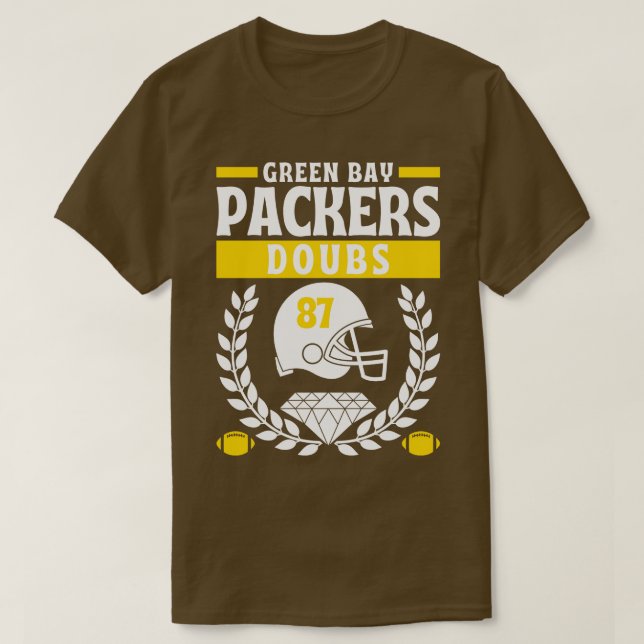 Camiseta Green Bay Packers Romeo Doubs 87 Edition (Diseño del anverso)