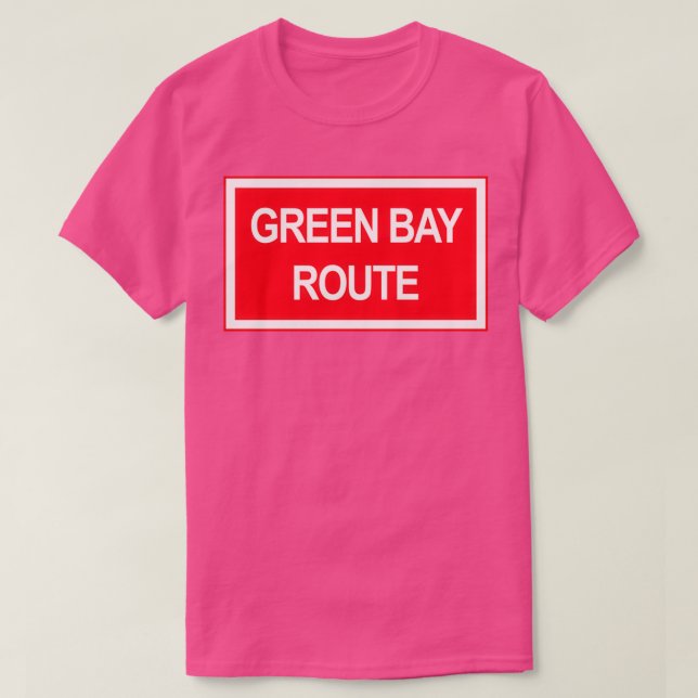 Camiseta Green Bay RR (Diseño del anverso)