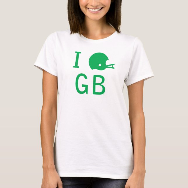 Camiseta Green Bay - verde (Anverso)