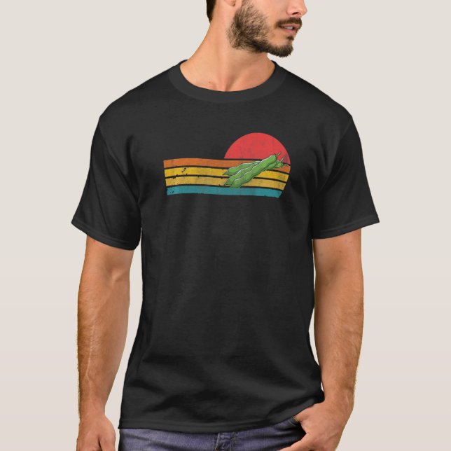 Camiseta Green Bean Vintage Retro Premium (Anverso)