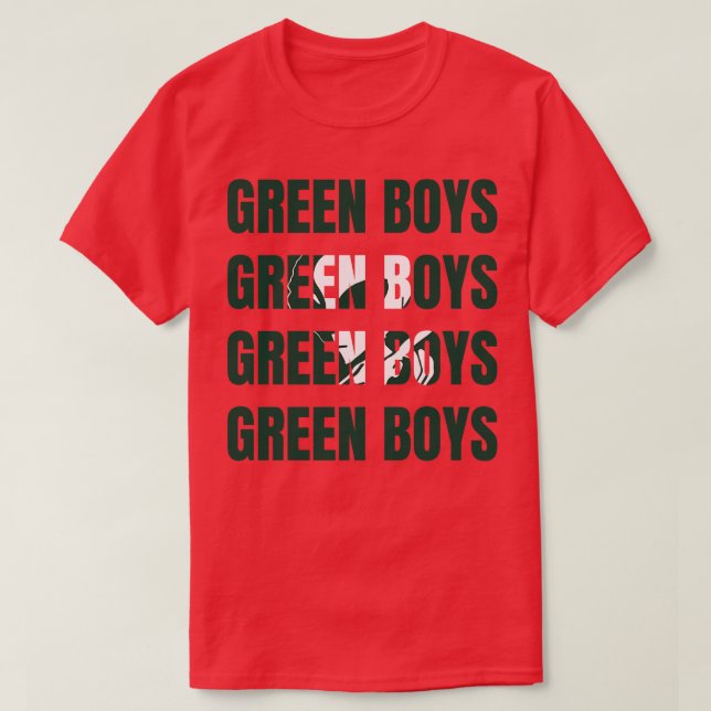 Camiseta Green Boys Casablanca (Diseño del anverso)