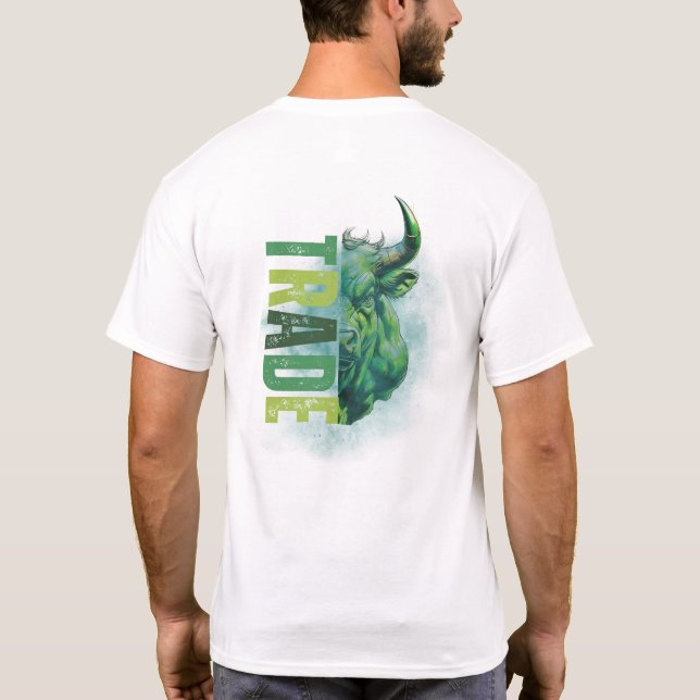 Camiseta Green bull | Trade Design (Reverso)