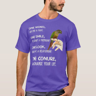 Camiseta Green Cheek Conure Clothing One Conure Parrot