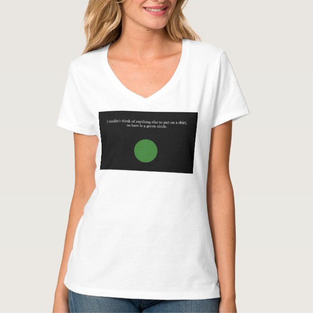 Camiseta Green Circle (Anverso)