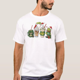 Camiseta Green Coffee Drink, Funny Holiday Caffeine Design