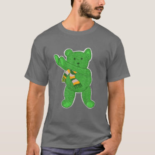 Camiseta Green Dabbing Teddy Bear Irish St Patrick'S Day Me
