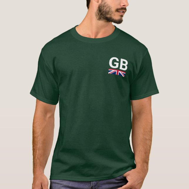 Camiseta Green de la Carreras británica (Anverso)