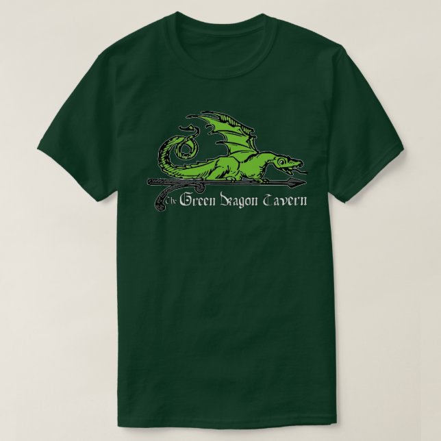 Camiseta Green Dragon Tavern TShirt 2 (Diseño del anverso)