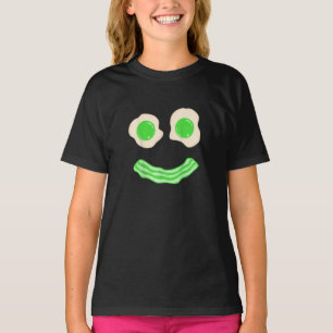 Camiseta Green Eggs Ham Smile Face Brunch Breakfast