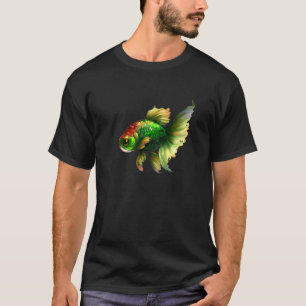 Camiseta Green Fancy Fantail Goldfish