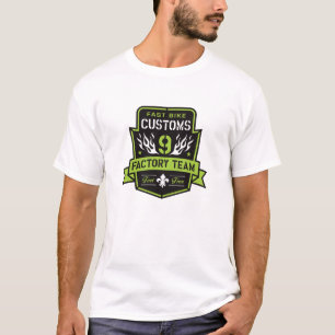 Camiseta Green Fast Bike Personalizados Factory Tee