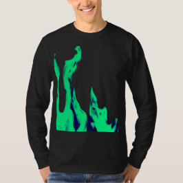 Camiseta Green fire – Grünes Feuer – Flamme Flame Flames