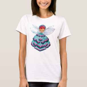 Camiseta Green Floret Pixie