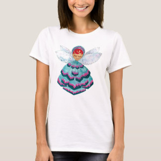 Camiseta Green Floret Pixie