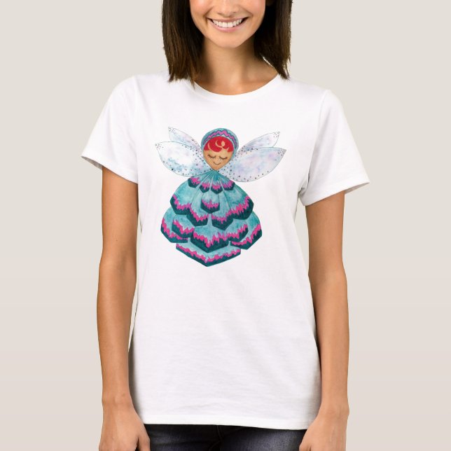 Camiseta Green Floret Pixie (Anverso)
