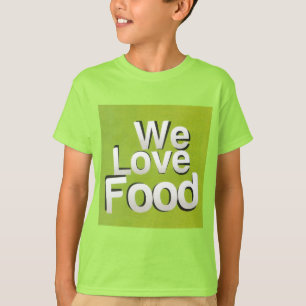 Camiseta Green Grub Club: El diseño de la comida