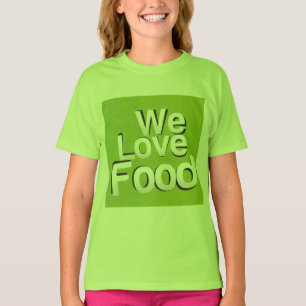 Camiseta Green Grub Club: El diseño de la comida