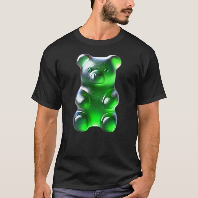 Camiseta Green Gummy Bear (Anverso)
