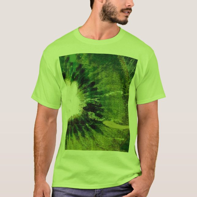 Camiseta Green Kiwi Tie muere diversión en verano (Anverso)