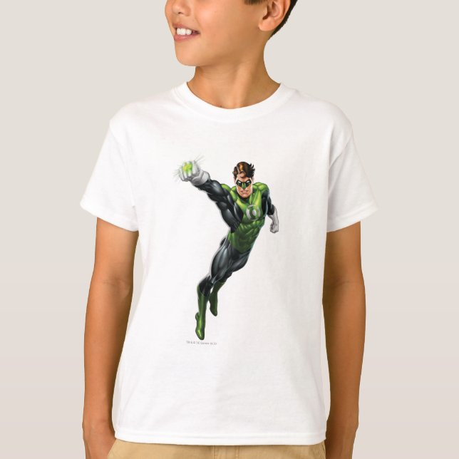 Camiseta Green Lantern - Fully Rendered,  Arm out (Anverso)