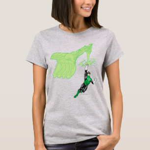 Camiseta Green Lantern - Fully Rendered,  with machine