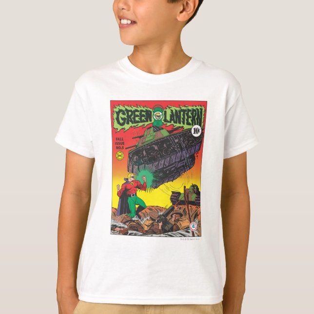 Camiseta Green Lantern in the trenches (Anverso)