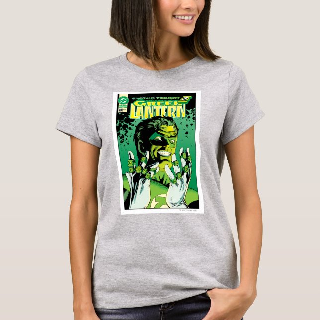 Camiseta Green Lantern  - Many Rings (Anverso)