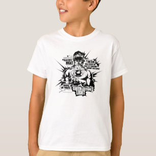 Camiseta Green Lantern Text Collage
