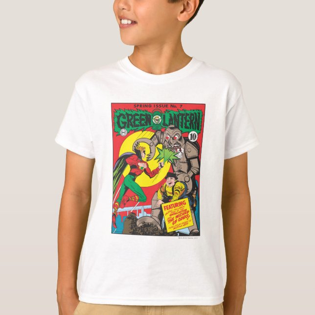 Camiseta Green Lantern vs The Wizard of Odds (Anverso)