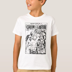 Camiseta Green Lantern vs The Wizard of Odds, Black and Whi