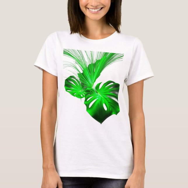 Camiseta green leaf (Anverso)