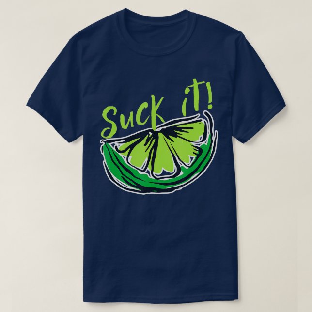 Camiseta Green Lime Slice Funny Lemon Guacamole Mexico Cinc (Diseño del anverso)