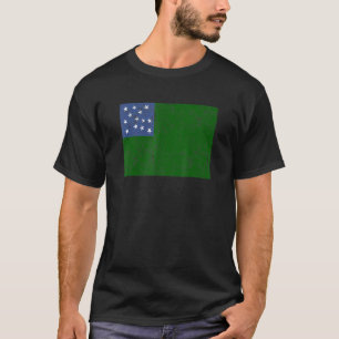 Camiseta Green Mountain Boys Vermont Republic Flag Estados 